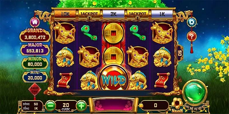 Game nổ hũ cung hỉ phát tài với nhiều tính năng ưu việt